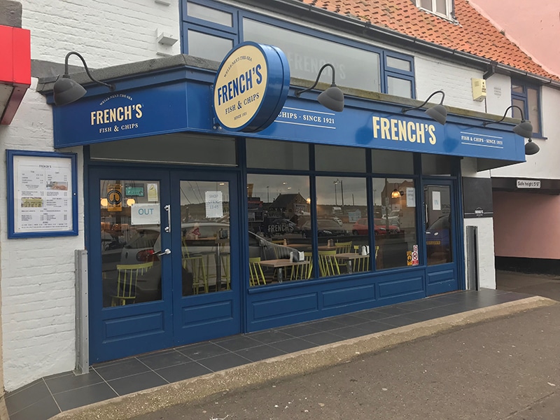 Vito: still going strong a year on | french's fish & chip shop, wells next sea